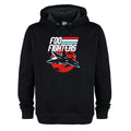 Black - Front - Amplified Unisex Adult Top Dave Foo Fighters Hoodie