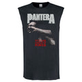 Charcoal - Front - Amplified Mens Vulgar Display Of Power Pantera Sleeveless Tank Top