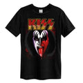 Black - Back - Amplified Unisex Adult Simmons Tongue Kiss T-Shirt