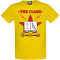 Yellow Raven-Black - Front - Amplified Mens Know Your Rights The Clash T-Shirt