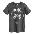 Charcoal - Front - Amplified Unisex Adult For Those About To Rock AC-DC T-Shirt