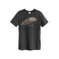 Charcoal - Front - Amplified Unisex Adult Retro Blimp Led Zeppelin T-Shirt