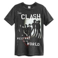 Charcoal - Front - Amplified Unisex Adult Westway To The World The Clash T-Shirt