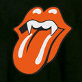 Black - Back - Amplified Unisex Adult Fang Tongue The Rolling Stones T-Shirt