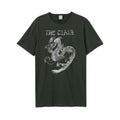 Charcoal - Front - Amplified Unisex Adult New Dragon The Clash T-Shirt