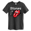 Charcoal - Front - Amplified Unisex Adult No Filter The Rolling Stones T-Shirt