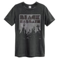 Charcoal - Front - Amplified Unisex Adult Victory Black Sabbath T-Shirt