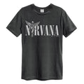 Charcoal - Front - Amplified Unisex Adult In Utero Nirvana T-Shirt