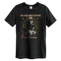 Black - Front - Amplified Unisex Adult US Tour 69 The Rolling Stones T-Shirt