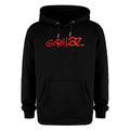 Charcoal - Front - Amplified Unisex Adult Gorillaz Logo Hoodie