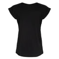 Black - Back - Grindstore Womens-Ladies Black Cat Club Premium T Shirt