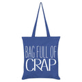 Cornflower Blue - Front - Grindstore Bag Full Of Crap Tote Bag