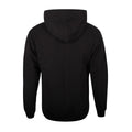 Black - Back - Unorthodox Collective Mens Skeletal Butterfly Hoodie