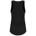 Black - Back - Tokyo Spirit Womens-Ladies Oka Monochrome Vest Top