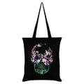 Black - Front - Unorthodox Collective Skull Bloom Tote Bag