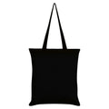 Black-White - Back - Spooky Cat Death Tarot Tote Bag