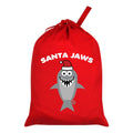 Red-Grey-White - Front - Pop Factory Santa Jaws Santa Sack