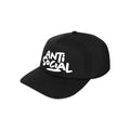 Black - Front - Grindstore Anti Social Baseball Cap
