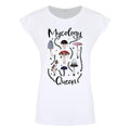 White - Front - Grindstore Womens-Ladies Mycology Queen T-Shirt