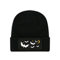 Black - Front - Grindstore Unisex Adult Night Bats Beanie