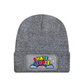 Heather Grey - Front - Grindstore I Hate People Beanie