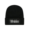 Black - Front - Grindstore Unisex Adult Weirdo Beanie