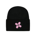 Black - Front - Cosmic Boop Broken Heart Beanie