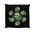 Black-Green - Front - Cosmic Boop Summoning Filled Cushion