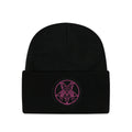 Black-Pink - Front - Pinku Kult Pinkugram Beanie