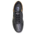 Black - Side - Grisport Mens Arran Leather Walking Shoes