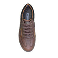 Brown - Side - Grisport Mens Arran Leather Walking Shoes