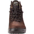 Brown - Pack Shot - Grisport Childrens-Kids Pennine Waxy Leather Walking Boots