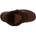 Brown - Pack Shot - Grisport Childrens-Kids Glencoe Leather Walking Boots