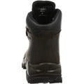 Brown - Side - Grisport Childrens-Kids Avenger Waxy Leather Walking Boots