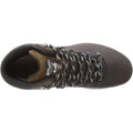 Brown - Pack Shot - Grisport Childrens-Kids Fuse Waxy Leather Walking Boots