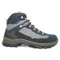 Blue-Grey - Back - Grisport Childrens-Kids Excalibur Suede Walking Boots