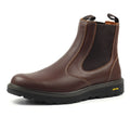 Brown-Black - Lifestyle - Grisport Mens Crieff Grain Leather Walking Boots