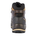 Brown - Side - Grisport Childrens-Kids Quatro Waxy Leather Walking Boots