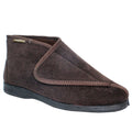 Brown - Front - Goodyear Mens Drake Slippers