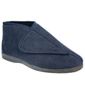 Navy - Front - Goodyear Mens Drake Slippers