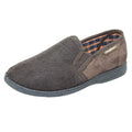 Brown - Front - Goodyear Mens Mallory Slippers