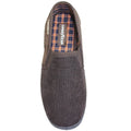 Brown - Side - Goodyear Mens Mallory Slippers