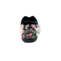 Black-Red-White - Lifestyle - Lunar Womens-Ladies Hippy Flower Slippers