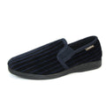 Navy - Lifestyle - Goodyear Mens Don Striped Slippers