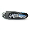 Grey - Lifestyle - Lunar Womens-Ladies Jessie Leopard Print Slippers