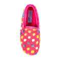 Pink - Lifestyle - Lunar Womens-Ladies Helix Polka Dot Slippers