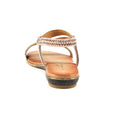 Rose-Brown - Side - Lunar Womens-Ladies Blaise II Sandals