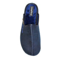 Blue - Side - Goodyear Mens Tees Slippers