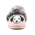 Pink - Lifestyle - Lazy Dogz Womens-Ladies Dalmation Slippers