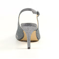 Pewter - Back - Lunar Womens-Ladies Sariyah Sling Back Court Shoes